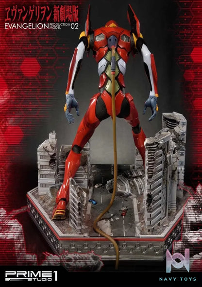 Prime 1 Studio – Ultimate Diorama Masterline Evangelion Production Model-02 UDMEVA-02 UDMEVA-02EX(Licensed)