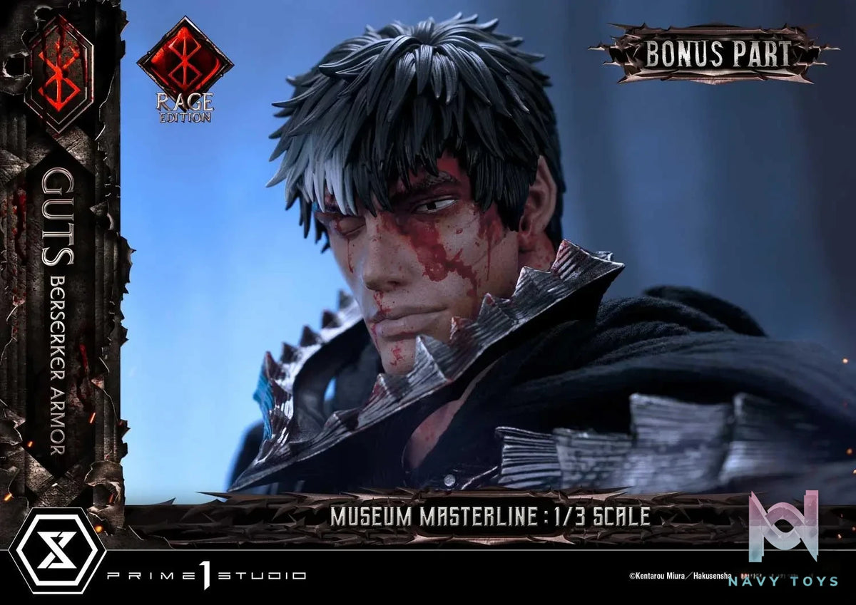 Prime 1 Studio – Museum Masterline Berserk Guts, Berserker Armor Rage Edition MMBR-03 MMBR-03DX MMBR-03DXS (Licensed)