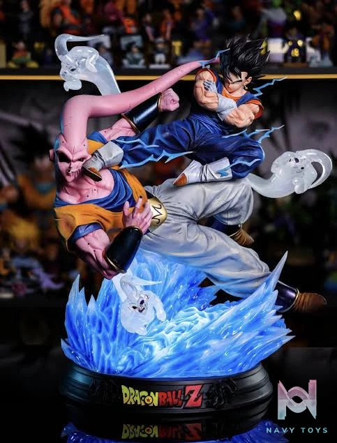 Vegito vs Buuhan Resin Recast Statue - Dragon Ball Staue - 49 Studio resin statue Recast anime figure