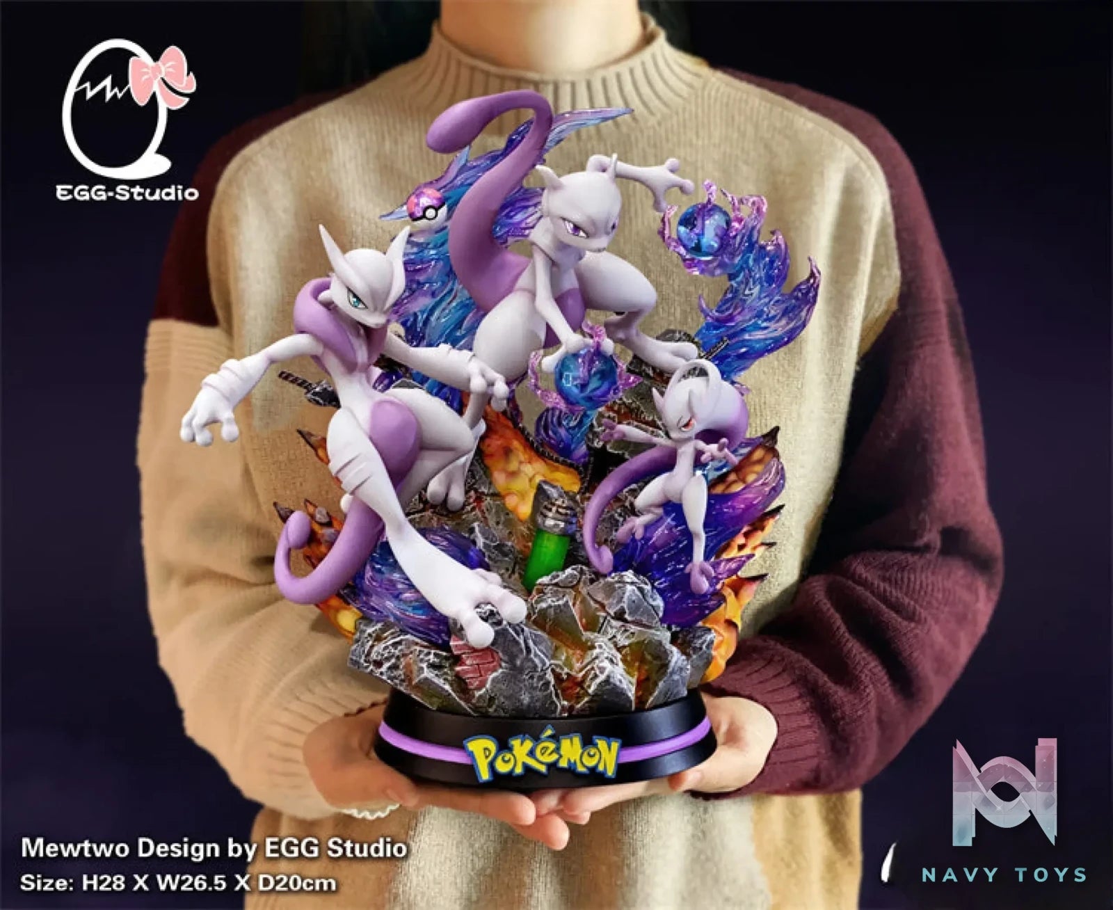 EGG Studio – Pokémon Mewtwo XY Evolution Series