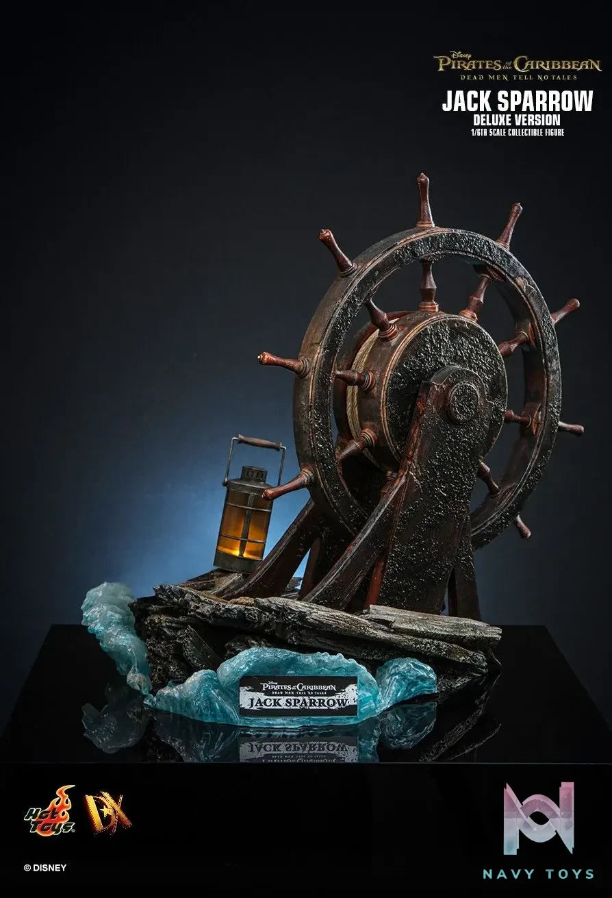 Hottoys – Pirates of the Caribbean: Dead Men Tell No Tales Jack Sparrow 1/6th scale Collectible Figure DX37 DX38 (Licensed)