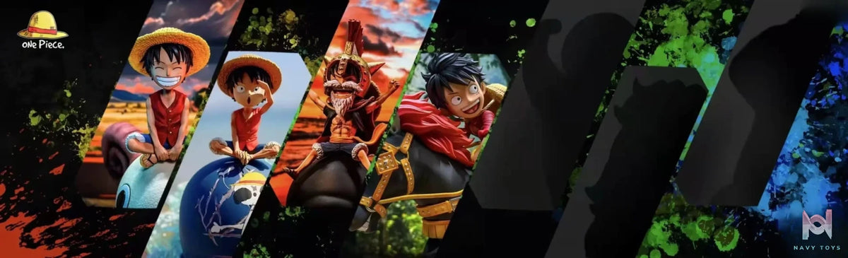One Piece Studio – One Piece Riding Horse & Luffy