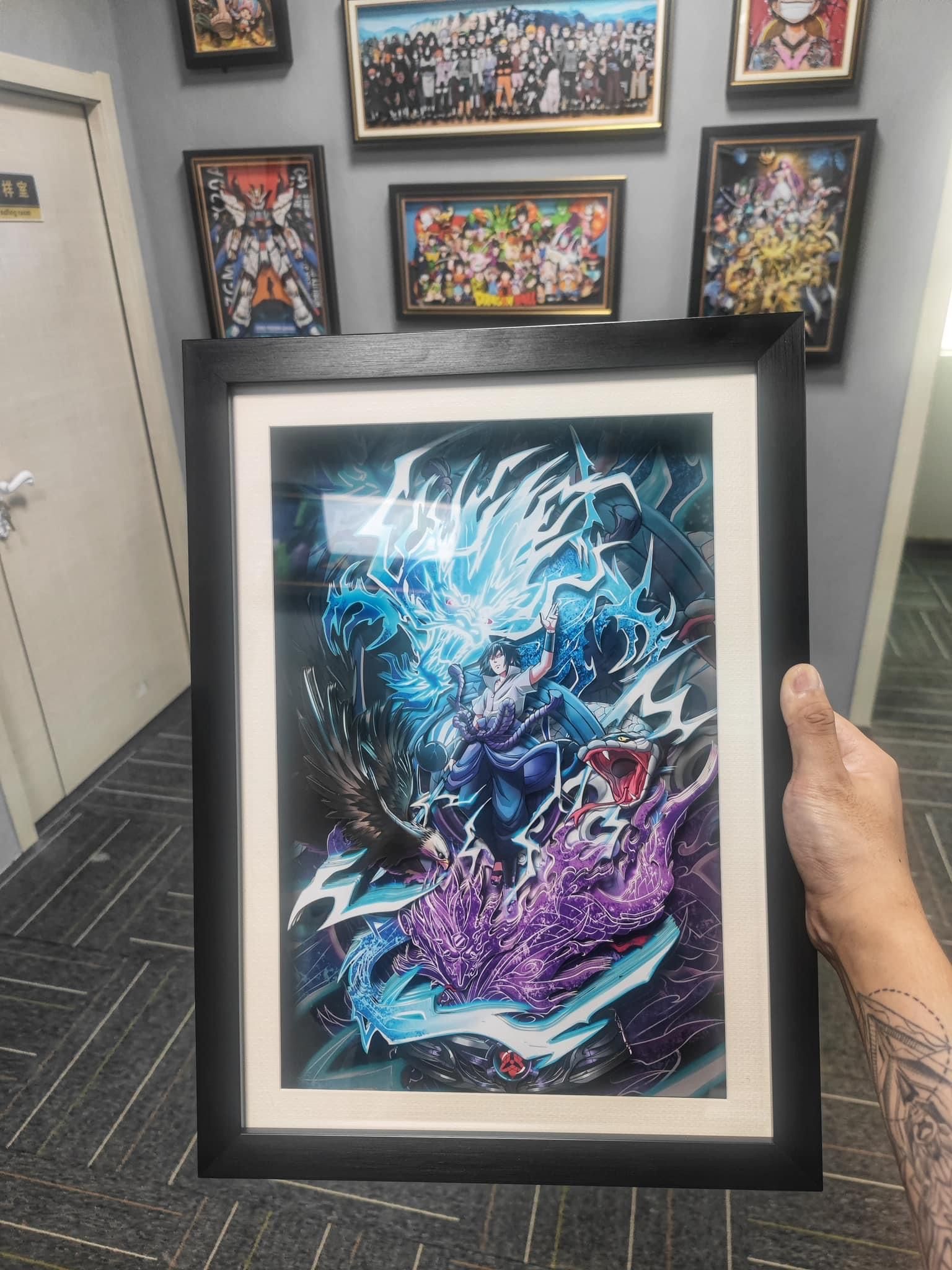 Uchiha Sasuke - Naruto Shippuden - Evil Studio resin statue Evil Studio anime figure