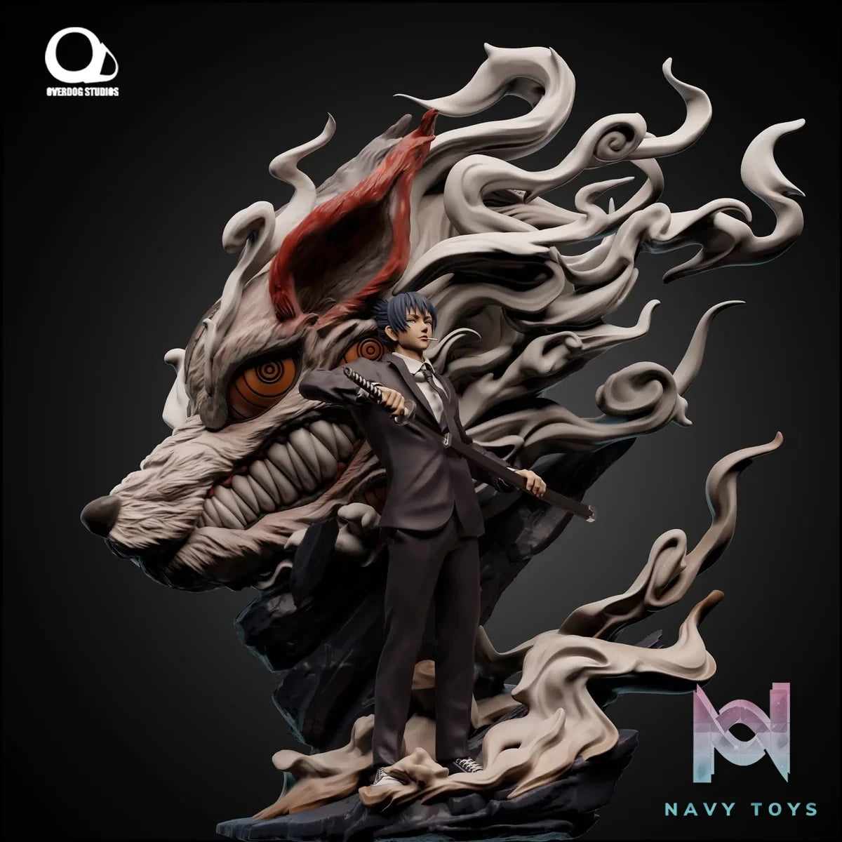 Aki Hayakawa - Over Dog Studio resin statue Overdog Studio anime figure