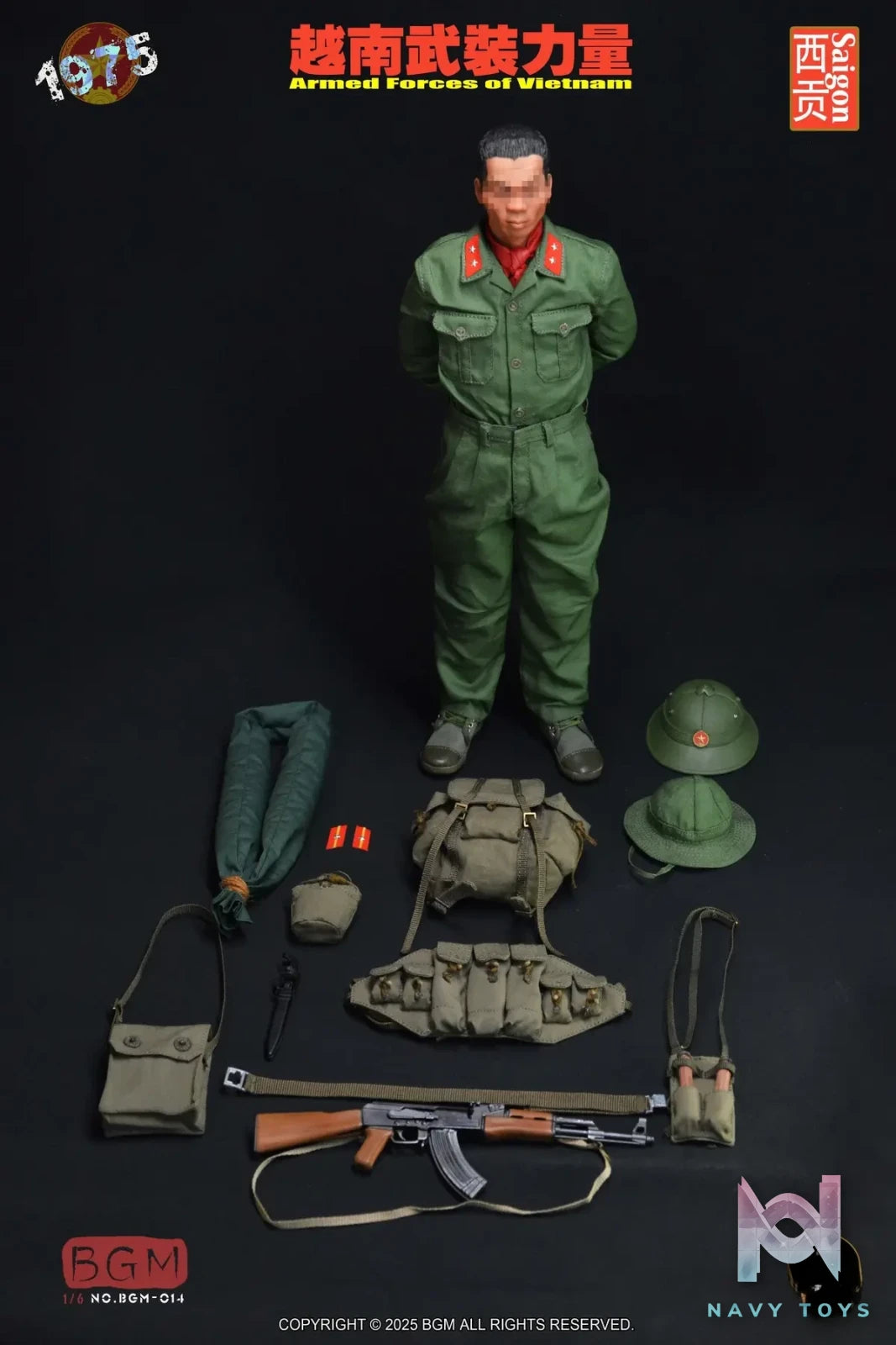 BGM – Original 1/6 Armed Forces of Vietnam Saigon 1975 BGM-014 (Licensed)