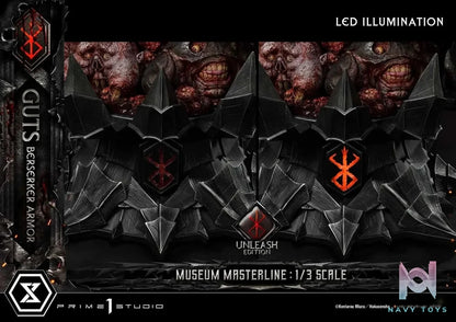 Armor Unleash Edition MMBR-02 MMBR-02DX MMBR-02DXS (Licensed) - Museum Masterline Berserk Guts Berserker - Prime 1 Studio resin statue Navy Toys anime figure