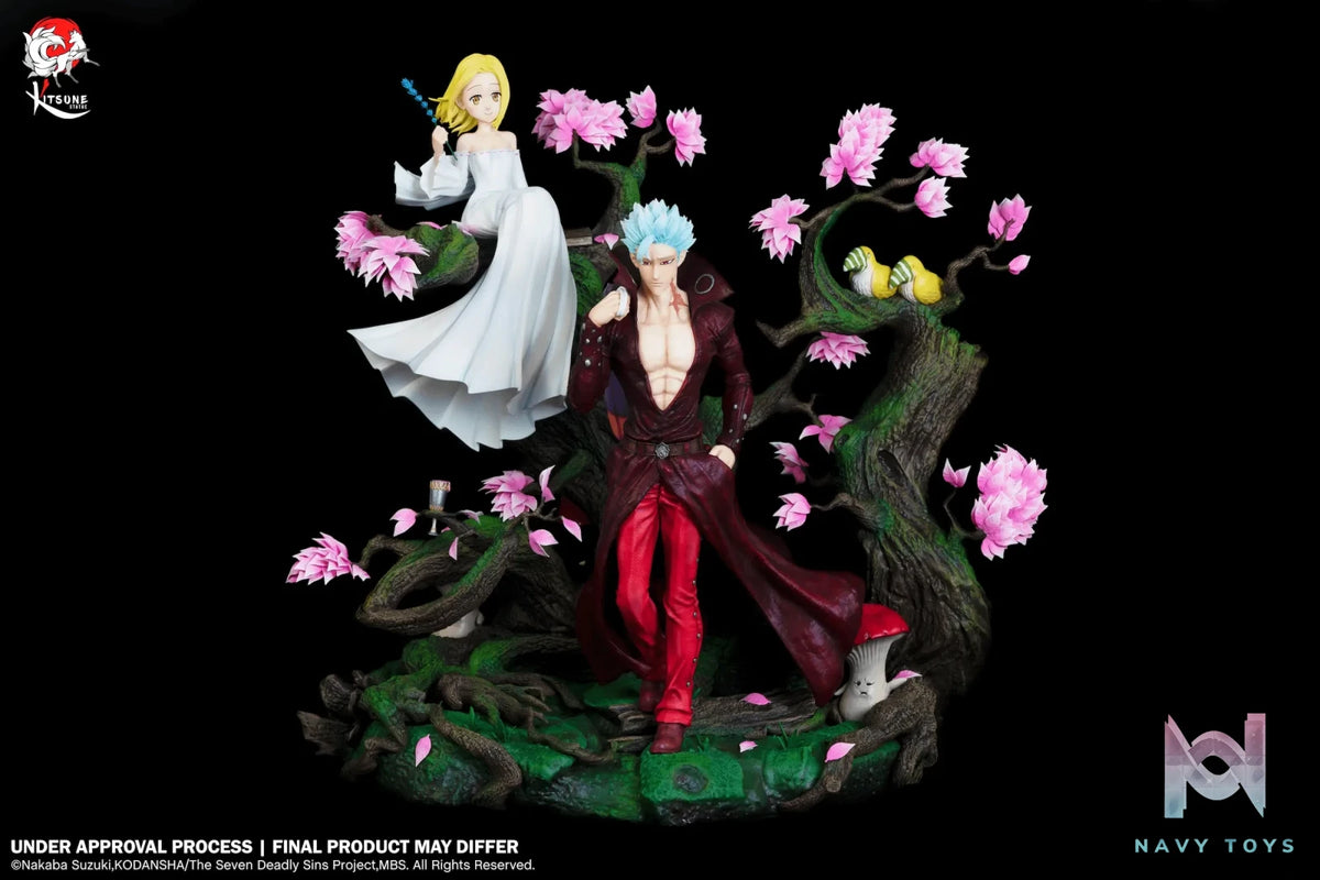 Kitsune Statue Studio – The Seven Deadly Sins Ban and Elaine (Licensed)