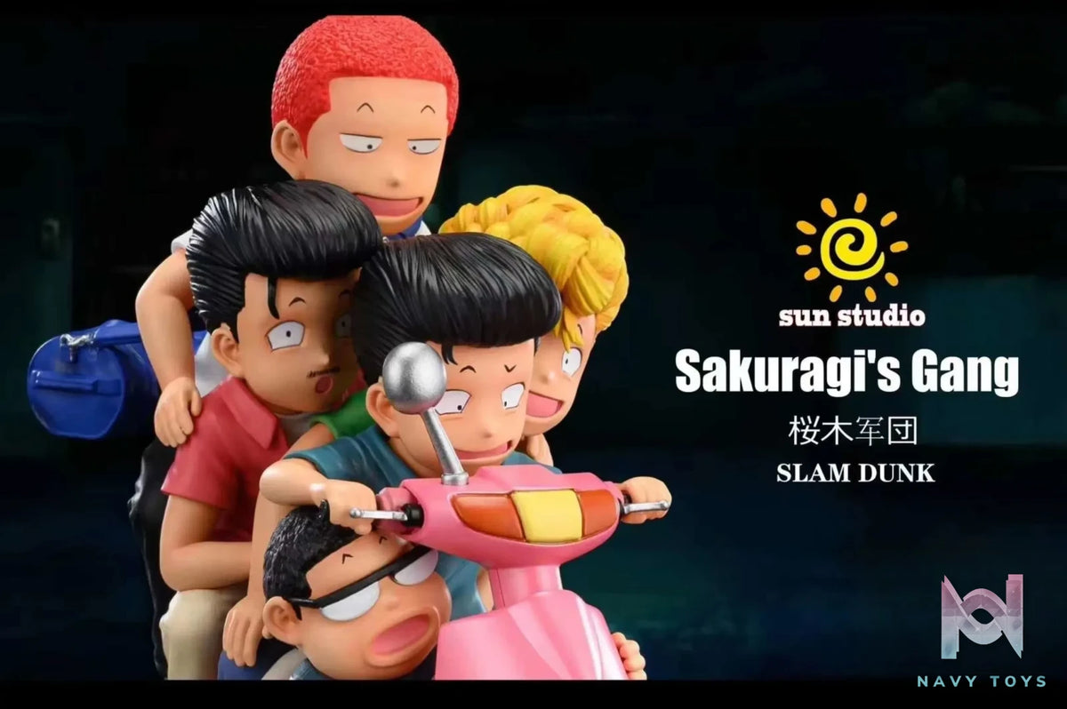 Sun Studio – Slam Dunk Series Sakuragi Legion Five Riding Motorcycles