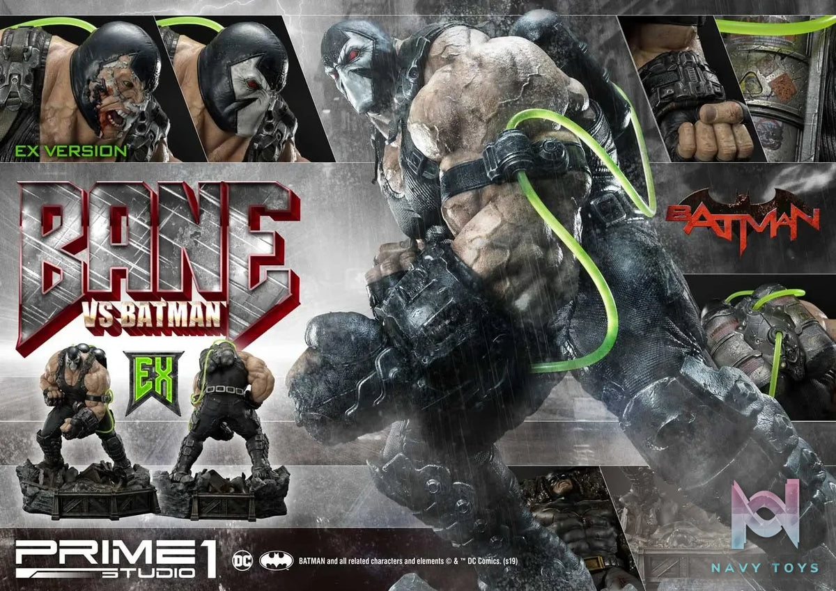 Prime 1 Studio – Ultimate Museum Masterline Batman (Comics) Bane Versus Batman UMMDC-02 UMMDC-02EX (Licensed)