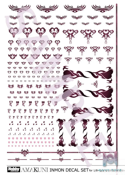 HOBBY JAPAN – INMON Decal Set Vol.1 X Vol.2 X Vol.3 X Vol.4 (Licensed)