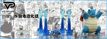 VP Studio – Pokémon Adventures Starter Evolution Line Series Charizard & Blastoise & Venusaur Evolution Line