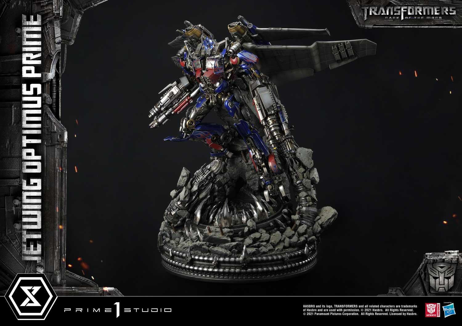 JETWING OPTIMUS PRIME (TRANSFORMERS: DARK OF THE MOON) (Liên hệ) resin statue prime 1 studio anime figure