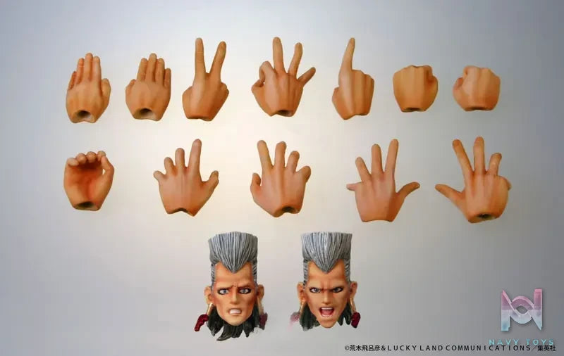 MEDICOS-E – Super Action Statue JoJo’s Bizarre Adventure Part 3 J.P. Polnareff (Licensed)