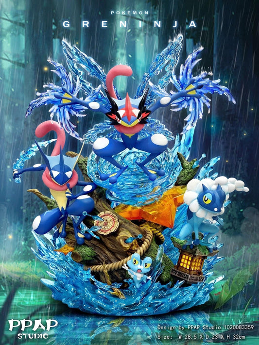 Greninja Family - PPAP Studio resin statue ppap studio anime figure