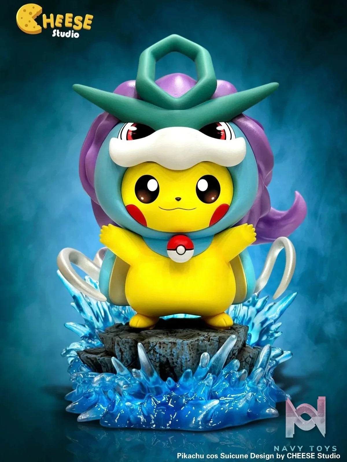 Pikachu Cosplay Three sacred - Pokemon - Cheese Studio resin statue Cheese Studio anime figure
