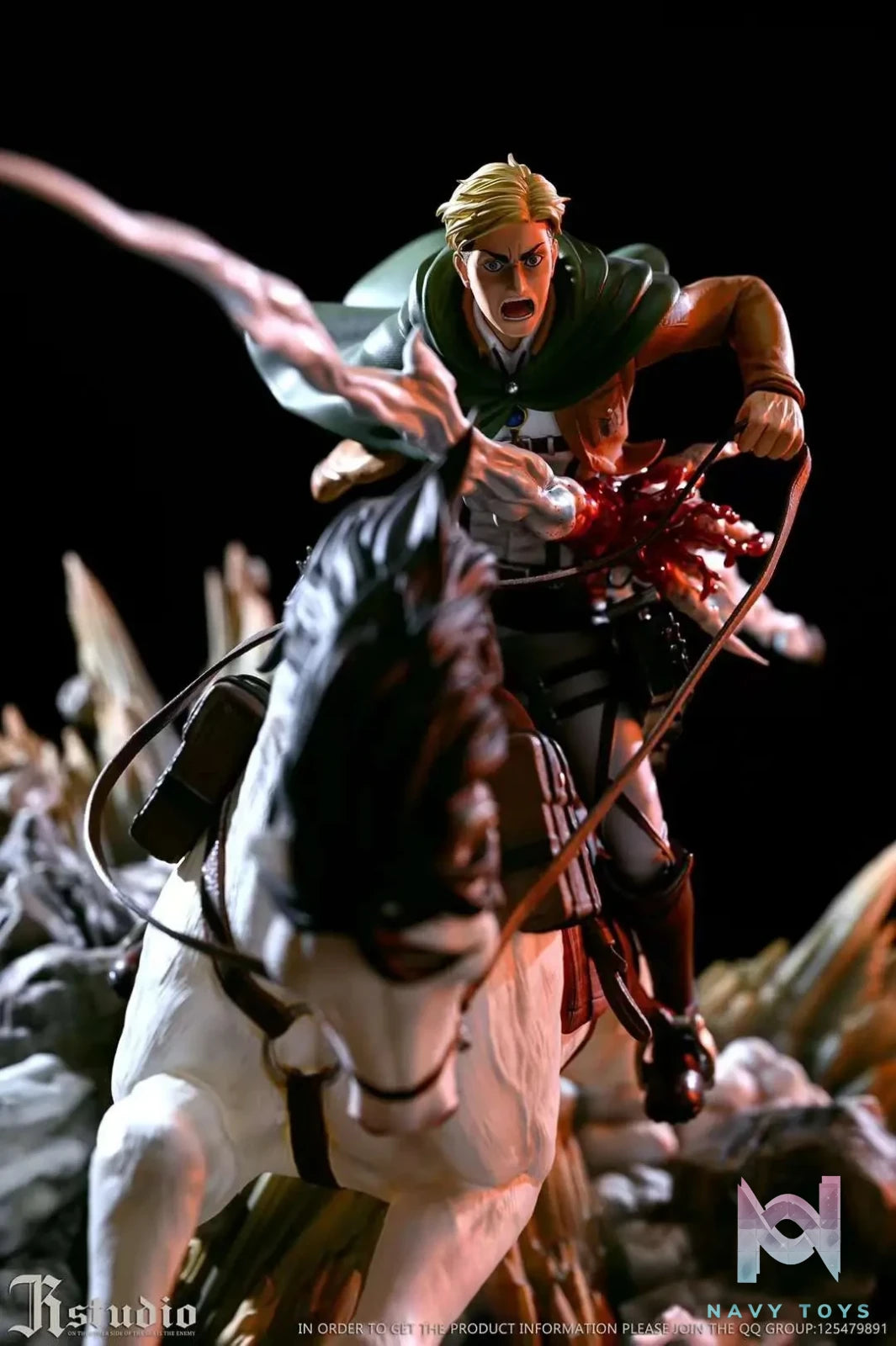 JR Studio – Attack on Titan The death of Erwin Smith