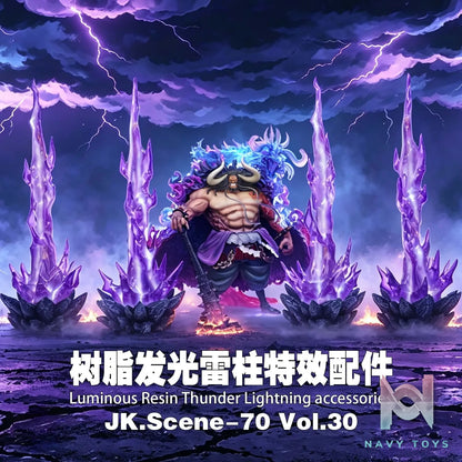 JacksDo Studio – Luminous Resin Thunder Lightning accessories One Piece