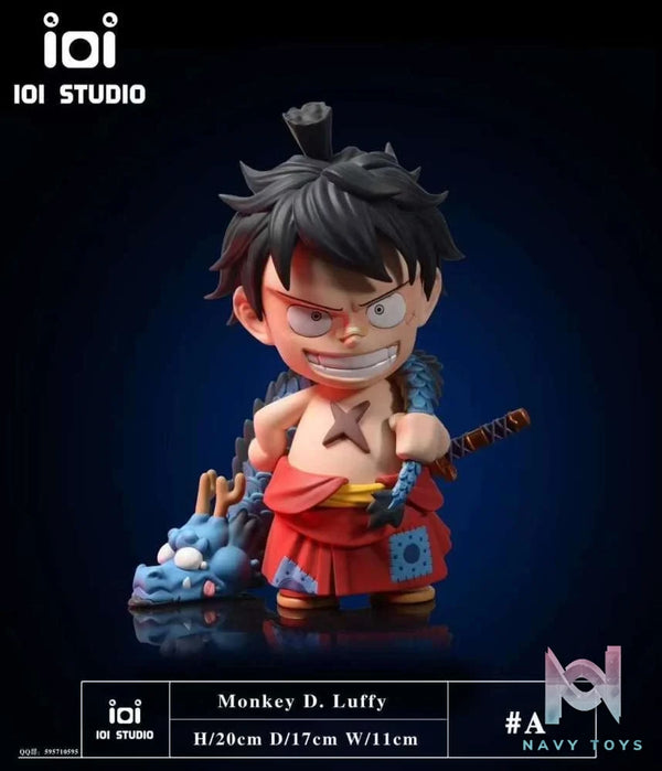 Luffy & Kaido - IOI Studio resin statue IOI Studio anime figure