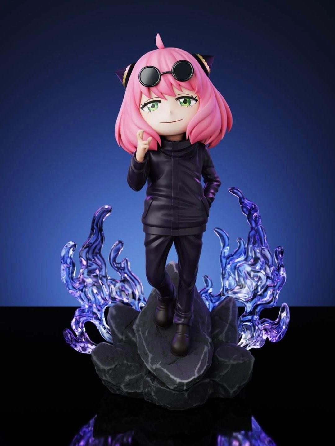 Anya Cosplay Gojo Satoru - Spy x Family - ZH Studio resin statue zh studio anime figure