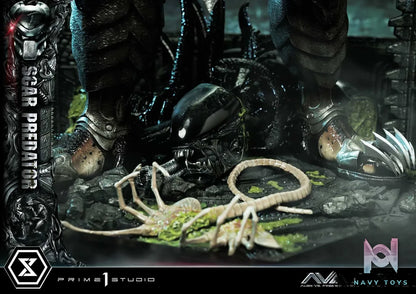 Prime 1 Studio Museum Masterline Alien vs. Predator Scar Predator MMPR-04 MMPR-04DX MMPR-04DXS