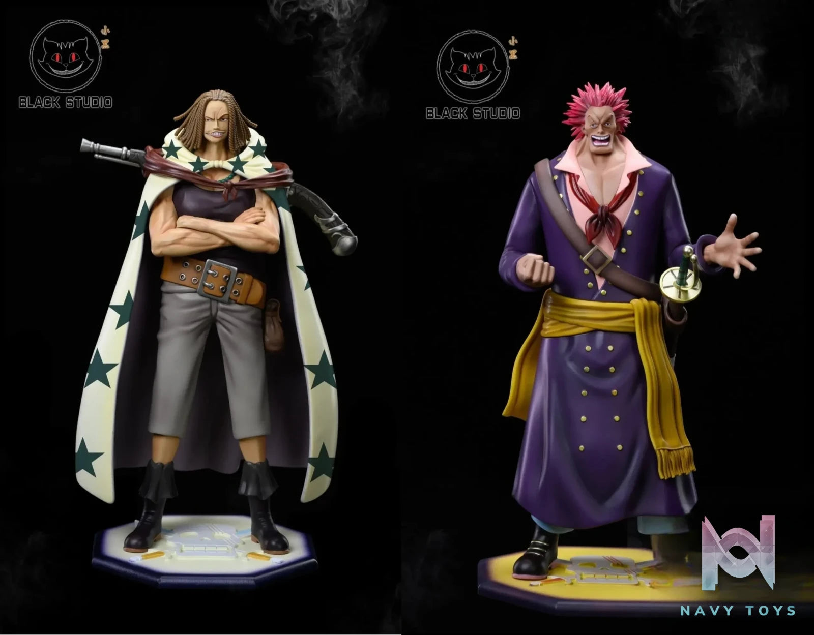 Black Studio – One Piece Red Hair Pirates Yasopp And Rockstar