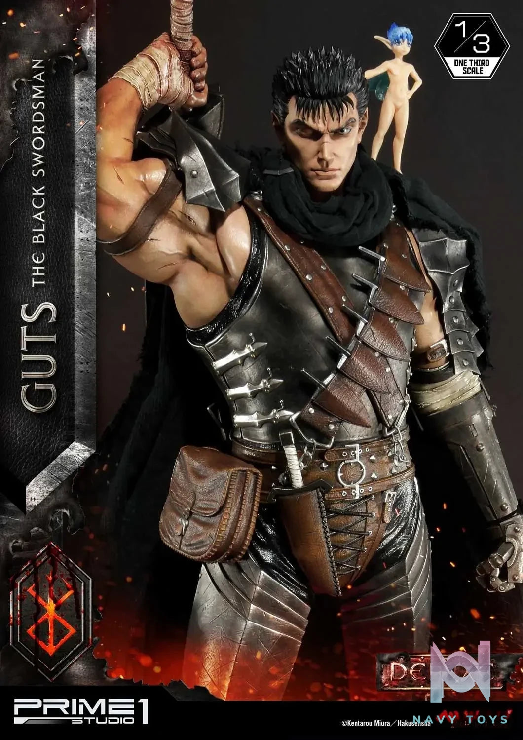 Prime 1 Studio – Museum Masterline Berserk Guts The Black Swordsman MMBR-01 MMBR-01DX (Licensed)