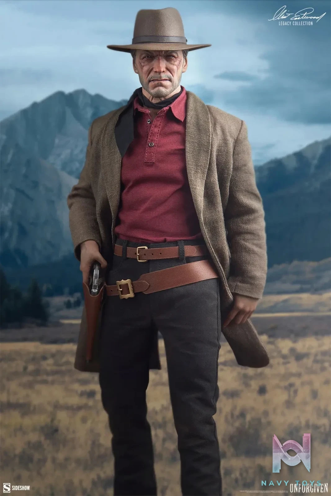 Sideshow Collectibles – Unforgiven William Munny 1/6 Scale Action Figure 100478 (Licensed)