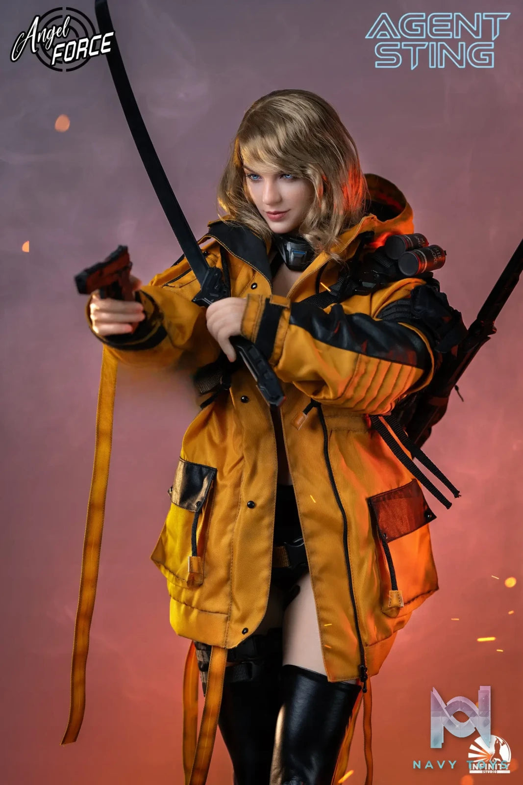 Infinity Studio – Angel Force – Agent B 1/3 Scale Action Figure (Licensed)