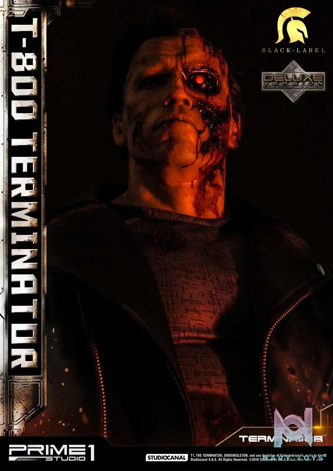 Prime 1 Studio – High Definition Museum Masterline Black Label The Terminator (Film) T-800 Terminator HDMMBLT1-02 HDMMBLT1-02DX(Licensed)