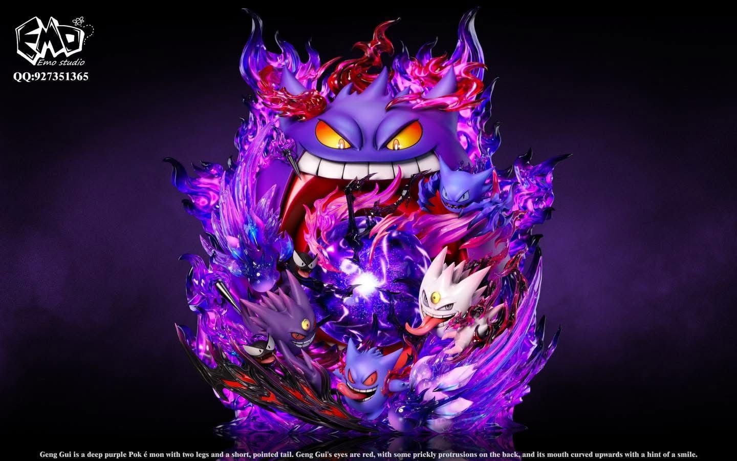 Gengar - Pokemon - EMO Studio resin statue emo studio anime figure