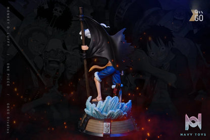 GKGO Studios – One Piece Luffy with Straw Hat Flag