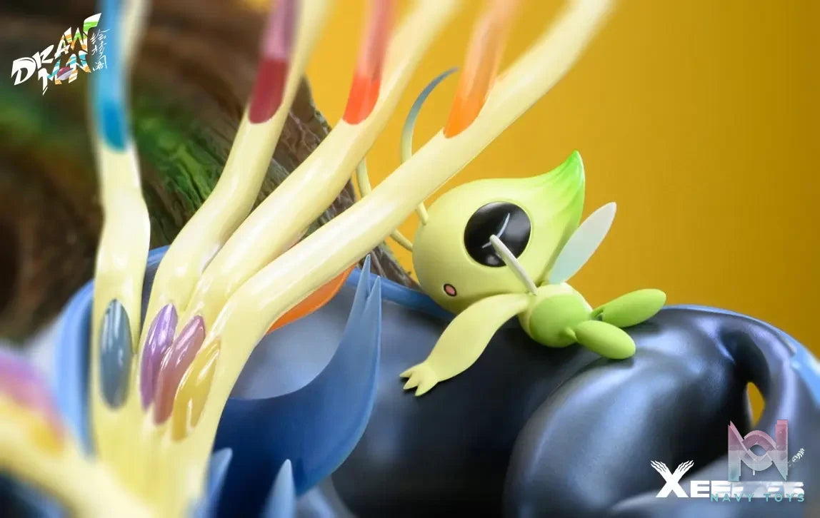 Drawmon Studio – Pokémon Forest Chapter Sleeping Xerneas