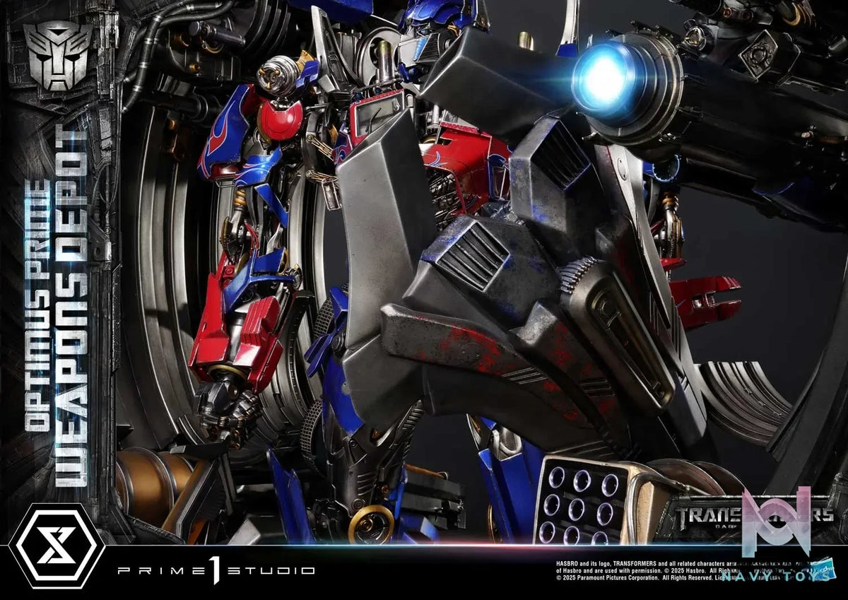 Prime 1 Studio – Museum Masterline Transformers: Dark of the Moon (Film) Optimus Prime Weapons Depot MMTFM-38 MMTFM-38S (Licensed)