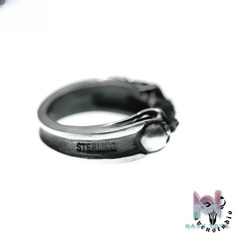 Raven Studio (silver jewelry) – Original Exclusive Twin Skull Ring Original