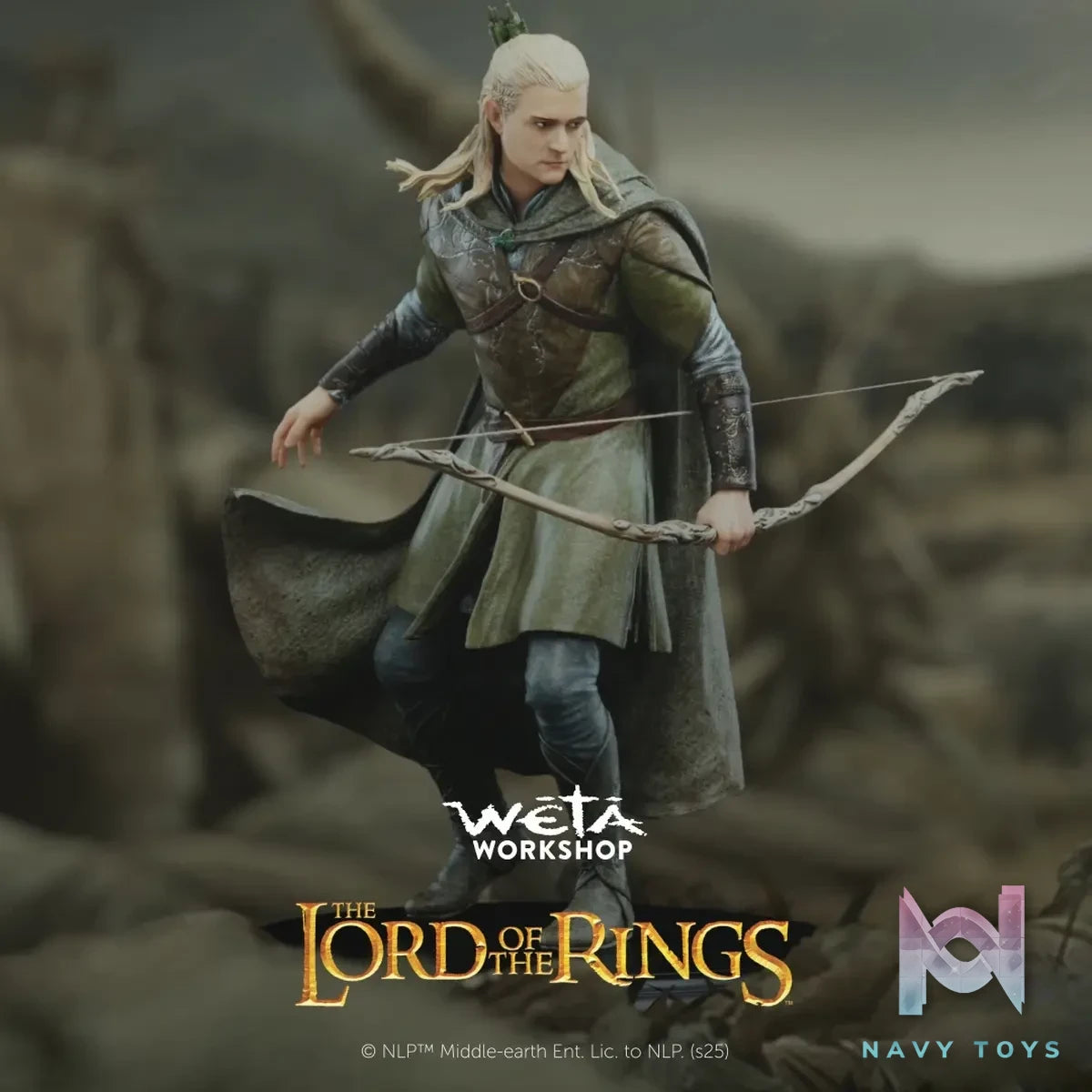 WETA Workshop Studio – The Lord of the Rings Legolas 86-01-04761 (Licensed)