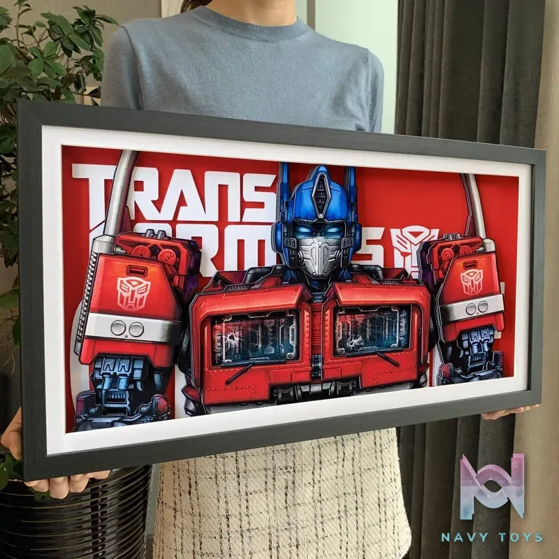 KALA HOME Studio – Optimus Prime 3D Decorative Painting Transformers