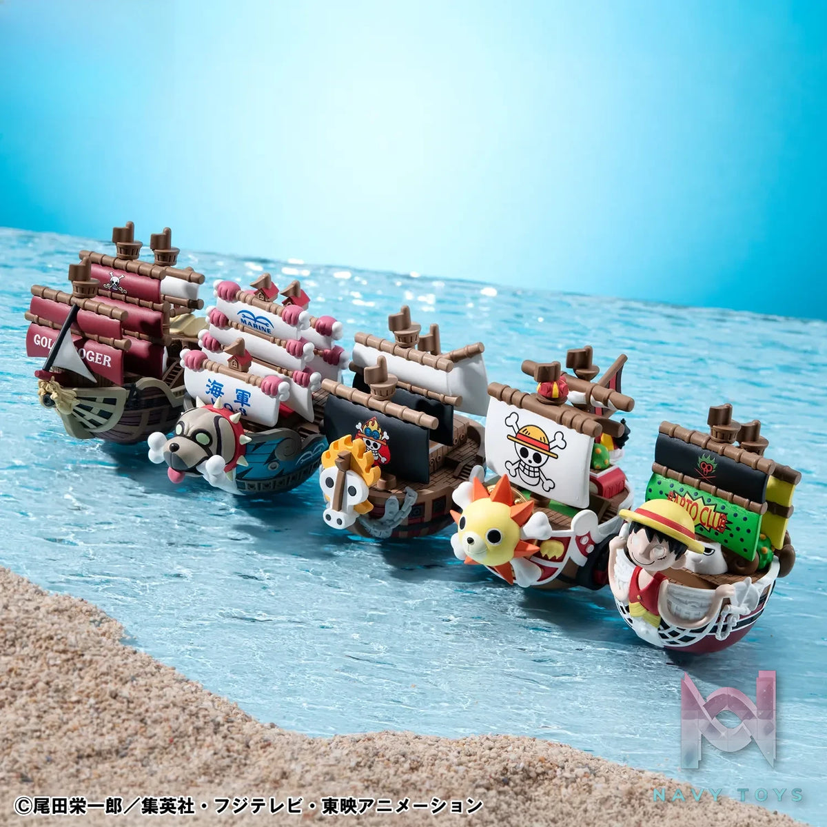 Megahouse – YuraColle Series ONE PIECE Grand Line Collection Vol.3 6Pack BOX (Licensed)