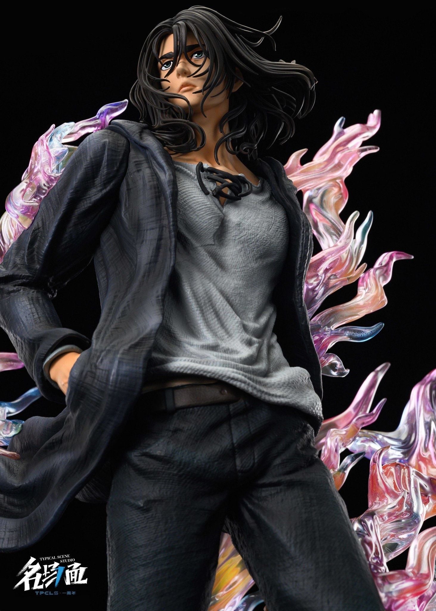 Eren Yeager resin statue Typical Scene Studio anime figure