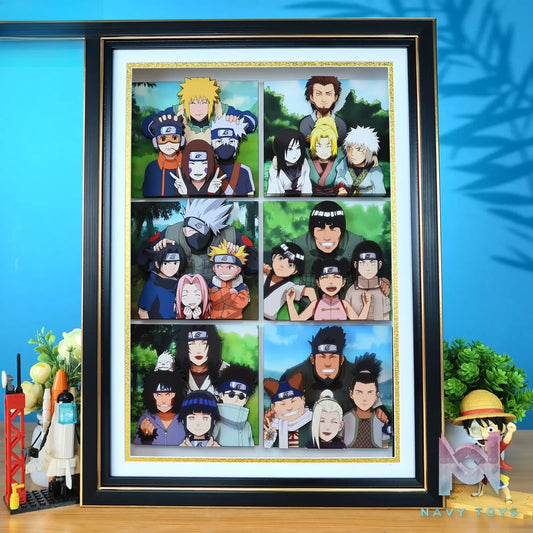 KALA HOME Studio – Naruto Multiple Characters #16 3D Decorative Painting Naruto