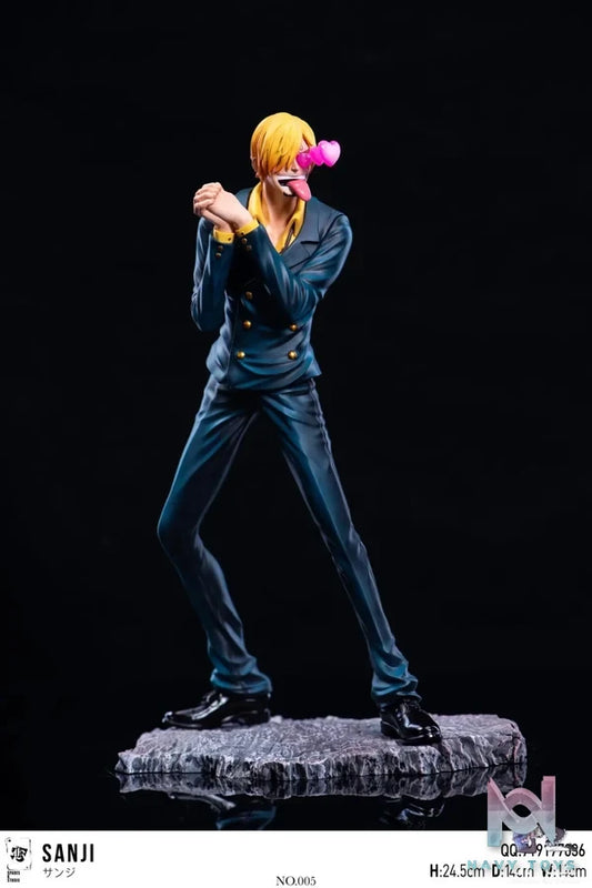 SPADES K Studio - One Piece Straw Hat Crew Resonance Series 05 Sanji resin statue Navy Toys anime figure