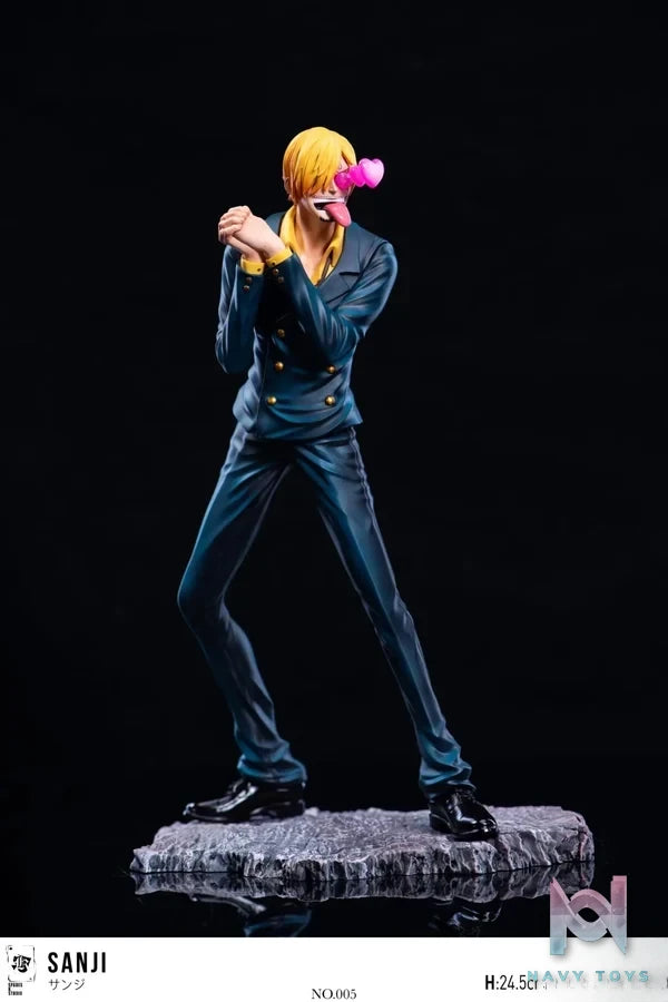SPADES K Studio - One Piece Straw Hat Crew Resonance Series 05 Sanji resin statue Navy Toys anime figure