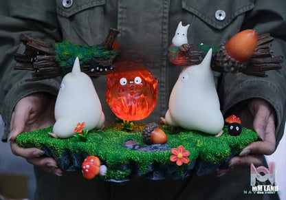MMLAND Studio – Calcifer X Totoro Howl’s Moving Castle X My Neighbor Totoro