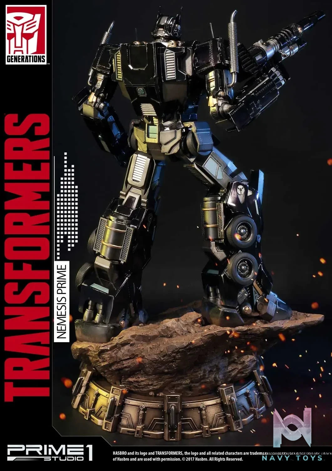 Prime 1 Studio – Premium Masterline Transformers: Generation 1 Nemesis Prime PMTF-03 (Licensed)