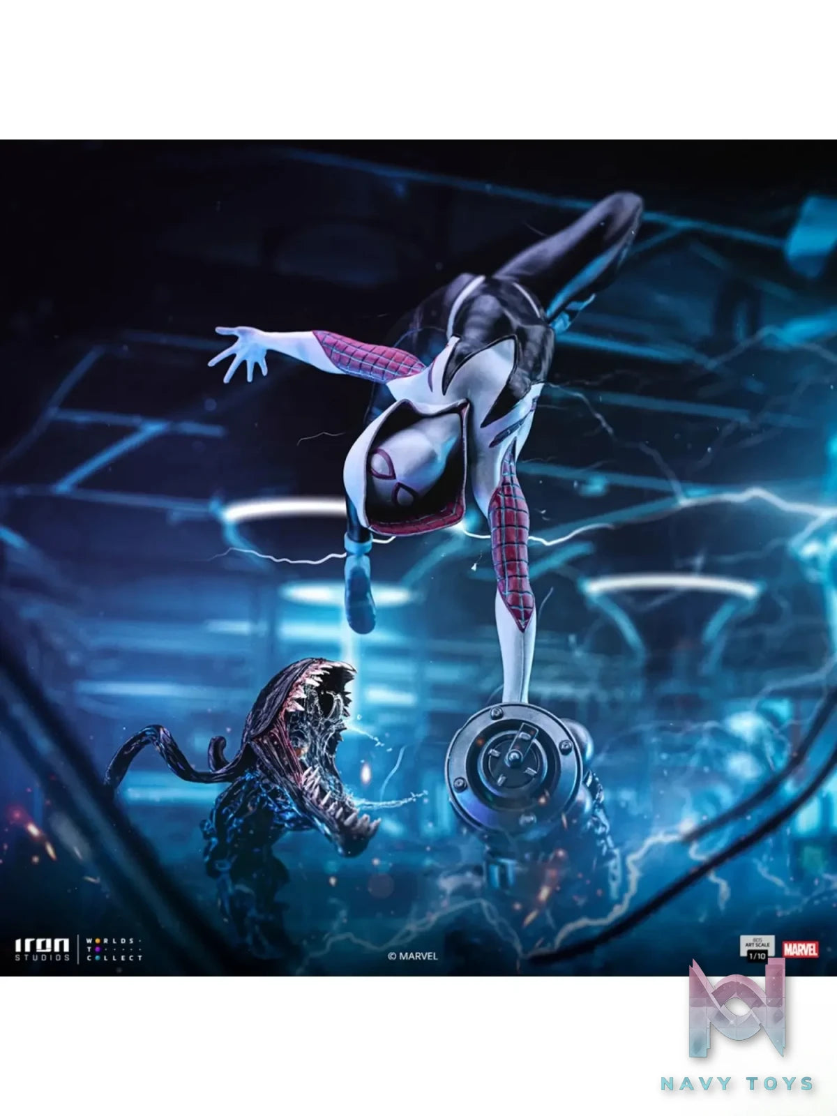Iron Studio – Statue Ghost-Spider Spider-Man vs Villains Diorama Art Scale 1/10 (Licensed)