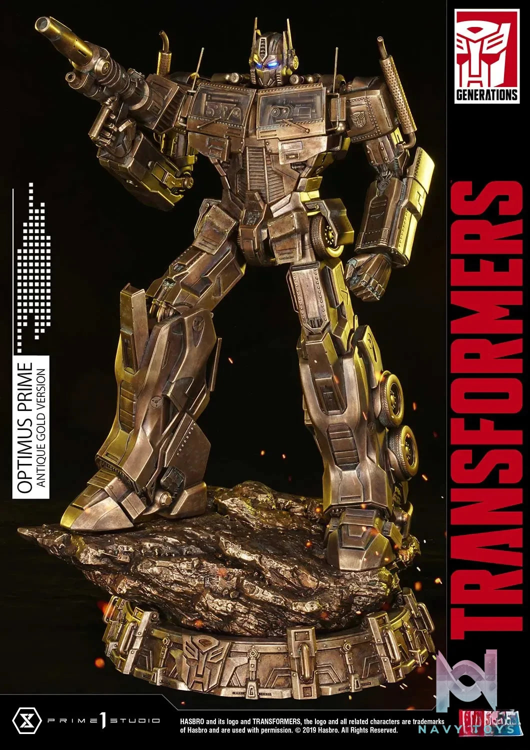 Prime 1 Studio – Premium Masterline Transformers: Generation 1 Optimus Prime PMTF-01 PMTF-01EX PMTF-01AG PMTF-01GL(Licensed)