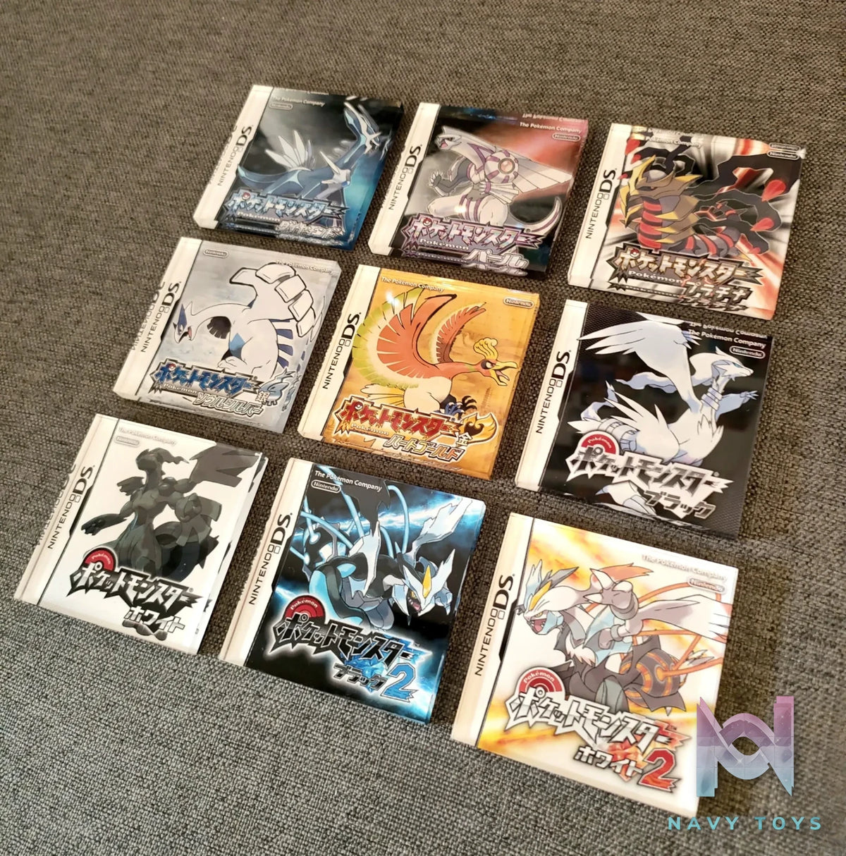 Pokemon Time Sa1tan Studio – Japanese NDS Cartridge Acrylic Brick Fridge Magnet Pokemon