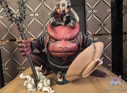 Jiraiya Gamaken - Naruto Shippuden - YYGk Studio ( Sale 50%) resin statue Navy Toys anime figure