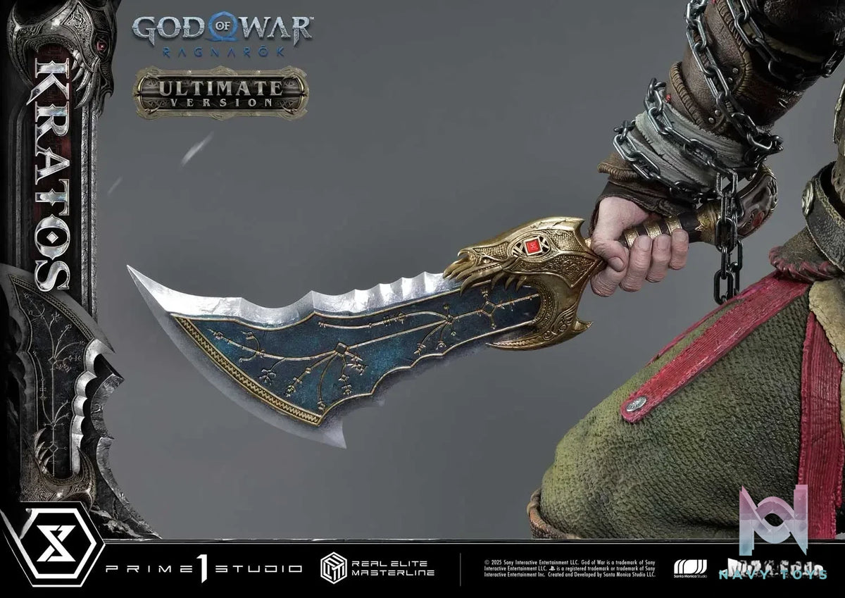 Prime 1 Studio – Real Elite Masterline God of War: Ragnarok Kratos Ultimate Version REMGOW-01 REMGOW-01UT REMGOW-01UTS (Licensed)