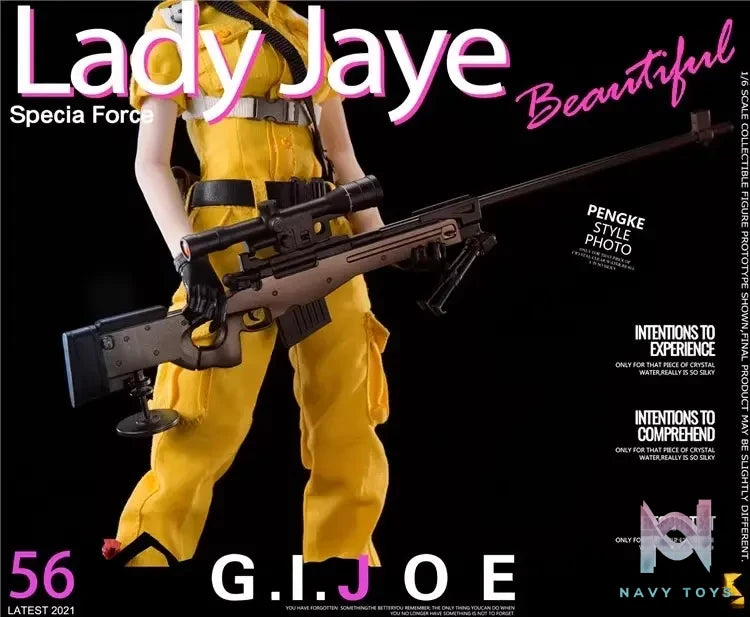 BBK Studio – Original 1/6 BBK012 GIJOE Jay Female Soldier Action Figure