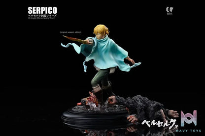Encyclopedia Series #3 Serpico's Battle with the Beast of the Eclipse Berserk - BIHS Studio resin statue Navy Toys anime figure